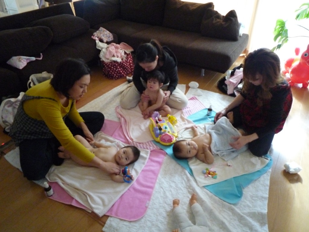 甚目寺教室にてッサージレッスン